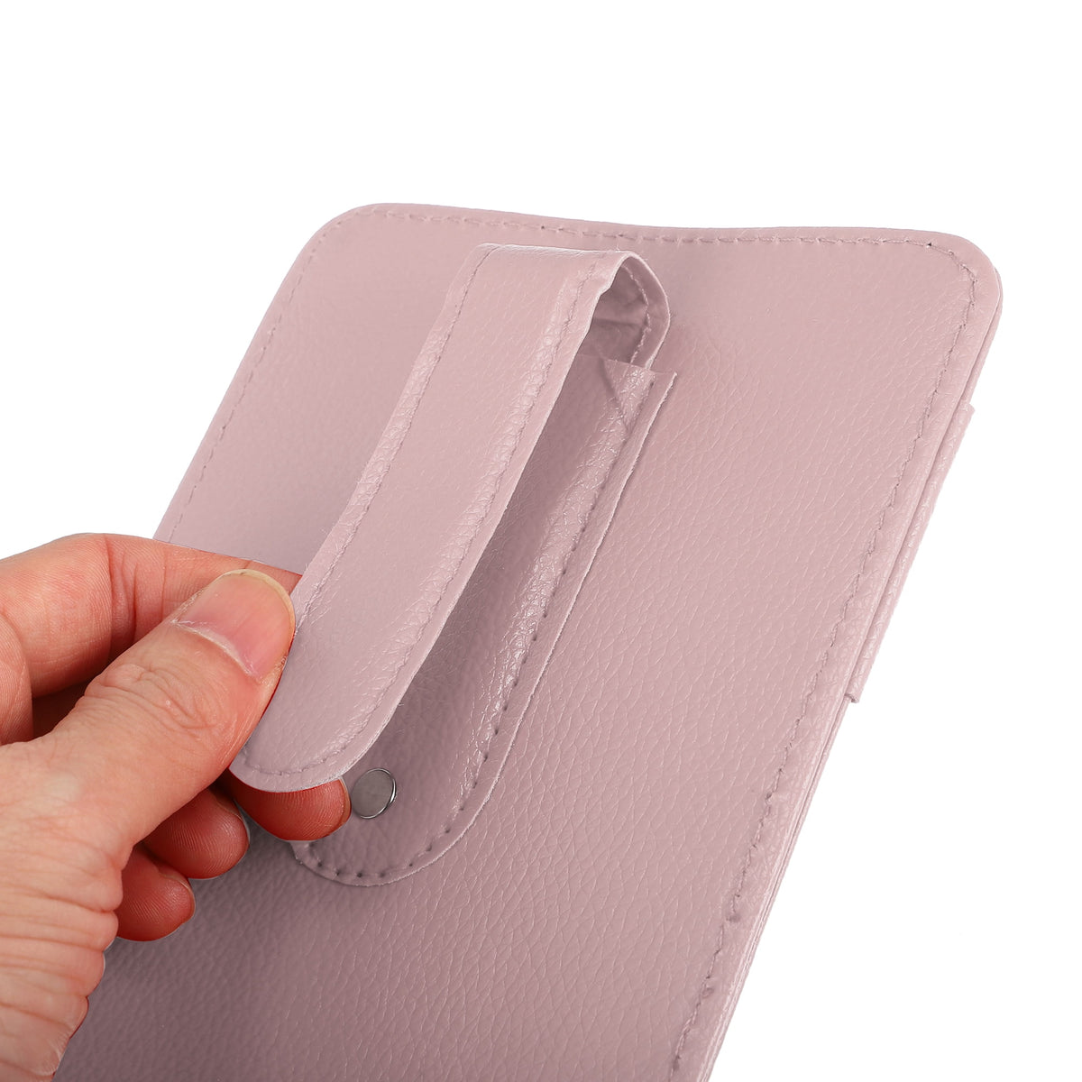 Car Sun Visor Organizer Glasses Holder Card Holder Car Accessories Pocket Organizer Pink - Image 6