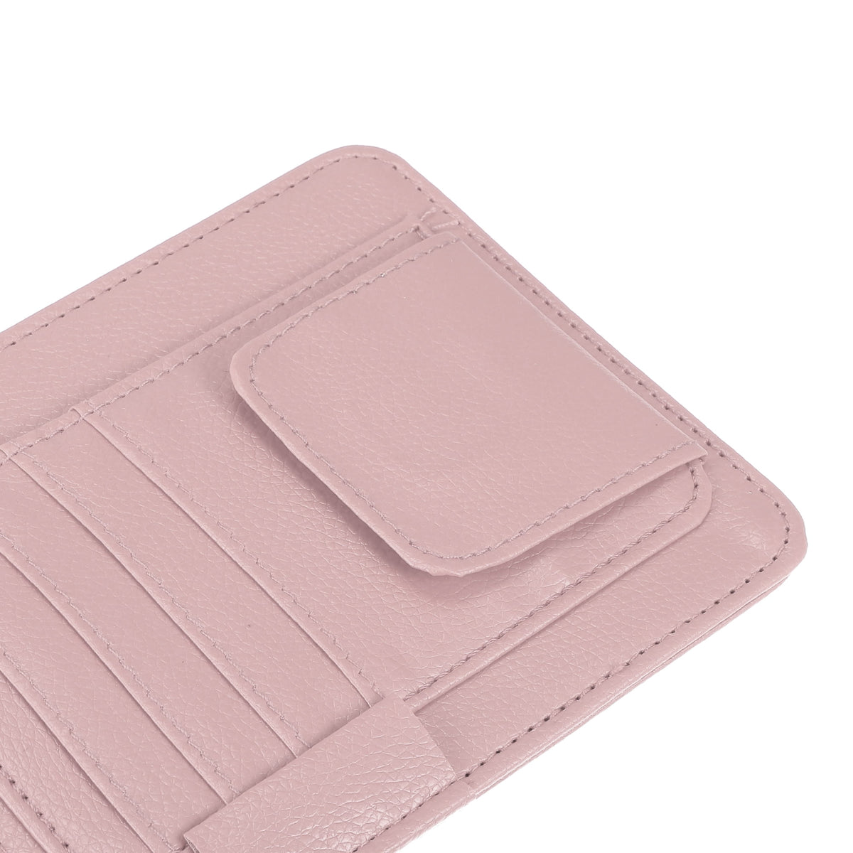 Car Sun Visor Organizer Glasses Holder Card Holder Car Accessories Pocket Organizer Pink - Image 5