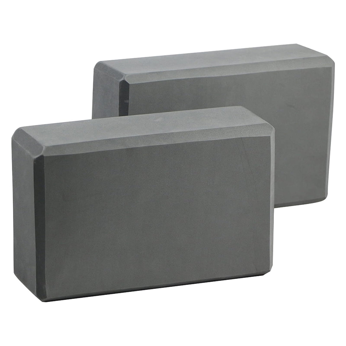 2pcs Gym Bricks -Comfortable Fitness Bricks, Anti-Slip, Lightweight and Travel Friendly Pilates Practice