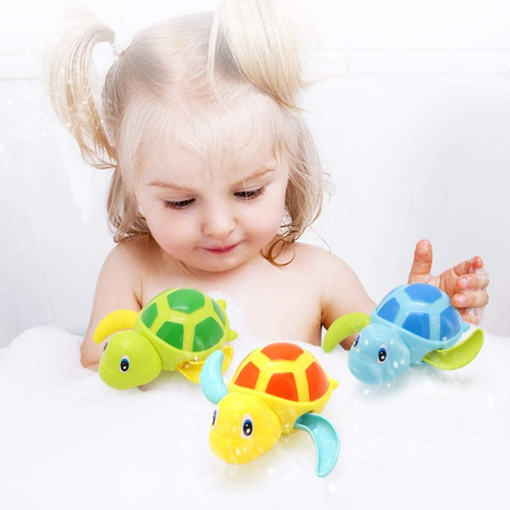3-Pack Bath Toys for Kids and Toddlers Floating Swimming Turtle Pool Toys, Educational Fun for Ages 1+ - Image 5