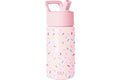 Simple Modern Kids Water Bottle with Straw Lid | 14oz Insulated Stainless Steel Kids Tumbler & Spill Proof Toddler Cup for Sc