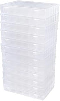 12 Pack 36 Grids Bead Organizers Plastic Organizer Box with Dividers 3600 Tackle Boxes Organizer Clear Box Organizers Compartment Storage Container