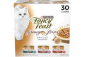 Purina Fancy Feast Gravy Lovers Poultry and Beef Grilled Gourmet Wet Cat Food Variety Pack - (Pack of 30) 3 oz. Cans