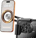Tesla Phone Mount for Model 3/Y: [2026 Screen-Safe Suction] for Tesla Model 3/Y/Juniper/Cybertruck Accessories for Magsafe Car Mount,Fit for iPhone 12-17 Series and Magsafe Cases