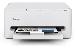 Canon PIXMA TS4320 Wireless Color Inkjet Printer for Duplex Printing, White – Home Printer with Copier/Scanner, Compact Desig