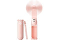 JISULIFE 3 IN 1 Handheld Mini Fan - Portable Fan & Power Bank & Flashlight, 19H Max Cooling, USB Rechargeable, Pocket-Sized f