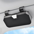 Sunglass Holder for Car Visor Clip - Universal Soft Protective Car Accessories Visor Glasses Holder, Vehicle Sunglass Organizer with Quick Release for Truck, Sedan, SUV (Black)