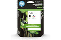 HP 64 Black & Tri-Color Ink Cartridges Printers (Combo Pack) | Works with Printer Series: Inspire 7950e; Envy Photo 6200, 710