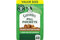 Greenies Pill Pockets for Dogs Large Size, Dog Treat Pouch for Capsule Medication, Peanut Butter Flavor, 15.8 oz. Pouch
