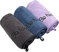BOBOR Gym Towels for Men and Women, 3 Pack 15 x 30 Inch Microfiber Workout Towels, 400 GSM Quick Dry Sweat Towels with Center Hanging Loop, Soft Absorbent Sports Towels for Yoga, Running, Swimming