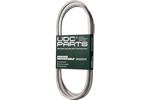 UDC Parts GX20072 John Deere 42 Inch Deck Belt Replace D110 L110 D105 E100 D130 S100 LA105 L100 D100 E130 L111 E110 E120 D125