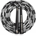 Elite Jumps - Do Hard Things Edge Beaded Jump Rope - For All Ages - Durable & Lightweight - 10ft Long Adjustable Rope - Tangle-Free - Shatterproof 1” Beads - Long Edge Handles