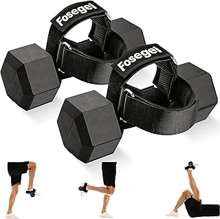 Dumbbell Foot Attachment, Tibialis Trainer, Adjustable Ankle Weights, Ankle Straps for Weight Lifting, Leg Workouts at Home for Hip, Shin Splint, Hamstring Curls, Leg extensions, Home Gym Equipment