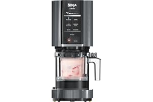 Ninja CREAMi Ice Cream Maker | 7-in-1 - IceCream, Gelato, Sorbet, Milkshakes, Mix-ins, Smoothie Bowls & More | Includes (1) D