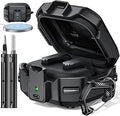 Safety Lock Case for Samsung Galaxy Buds 4 Pro/for Galaxy Buds 4 Case (2026) [Compatible with MagSafe] with Cleaning Kit & Keychain, (Black)