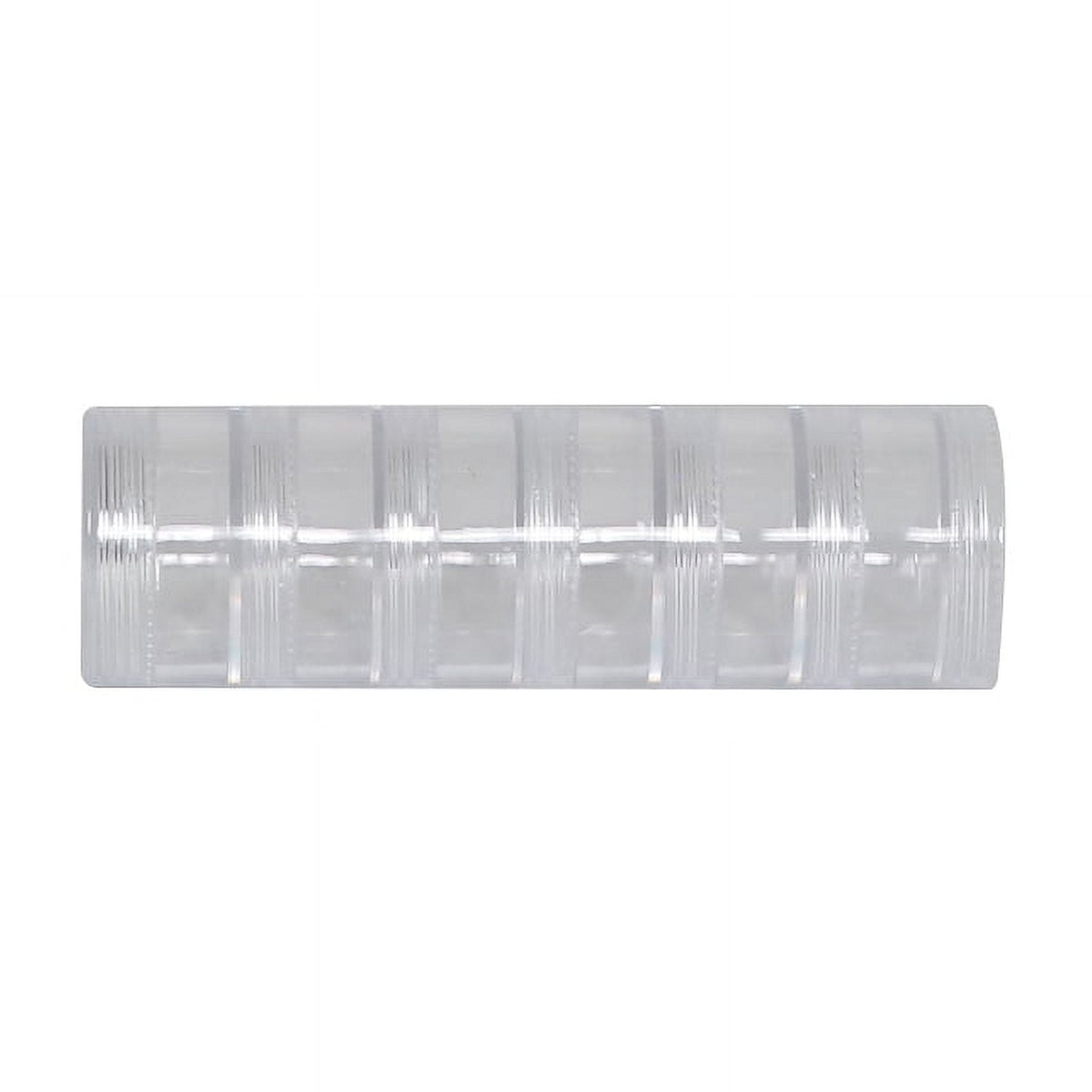 Stackable Clear Plastic Containers 6-Pack – Craft & Bead Storage Jars - Image 5