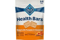 Blue Buffalo Health Bars Pumpkin & Cinnamon Crunchy Dog Biscuits, Oven-Baked with Pumpkin & Natural Ingredients, Healthy Dog