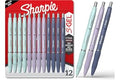 Sharpie S-Gel Gel Pens, Medium Point (0.7mm), Assorted Fashion Barrels, Black Ink, 12 Count - Office, Teacher, School Supplie