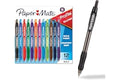 Paper Mate Profile Retractable Ballpoint Pens, Bold Point (1.4mm), Assorted Colors, 12 Count - Back to School, Office, Teache
