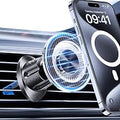 for MagSafe Car Mount,【22 N55 Super Magnets】 Magnetic Phone Holder for Car Air Vent, Cell Phone Mount Car Accessories Compatible with iPhone 17 16 15 14 13 12 Pro Max