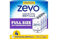 Zevo Flying Insect Trap Official Refill Cartridges - Fits Zevo Trap and MAX Indoor Fly Trap, Trap+Lock Technology Fly Trap Re