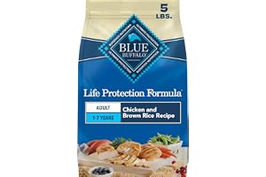 Blue Buffalo Life Protection Formula Chicken & Brown Rice Adult Dry Dog Food, Supports Immunity with Antioxidant-Rich LifeSou