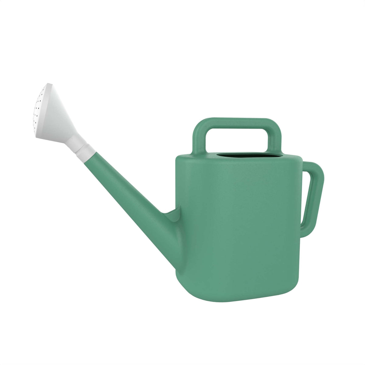 2 gal. Resin Watering Can, Green Lily