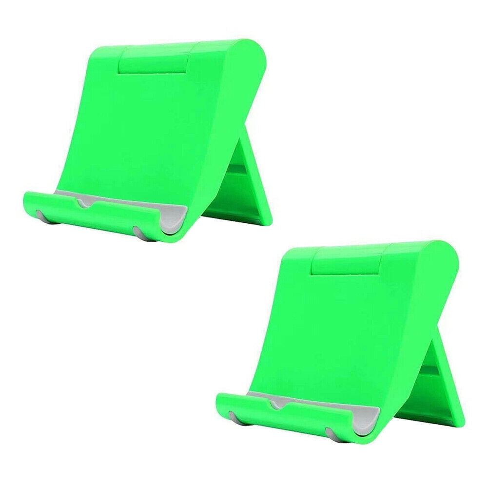 2 Pack Universal Cell Phone Stand Holder Foldable Desk Table Mount Adjustable