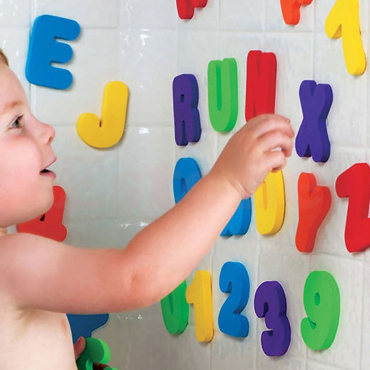 Baby Bath Toys for Kids Ages 1-3, 36Pcs Learn Letters and Numbers, Montessori Toys for 1 2 Year Old, Toddler Toys 2-3... - Image 2