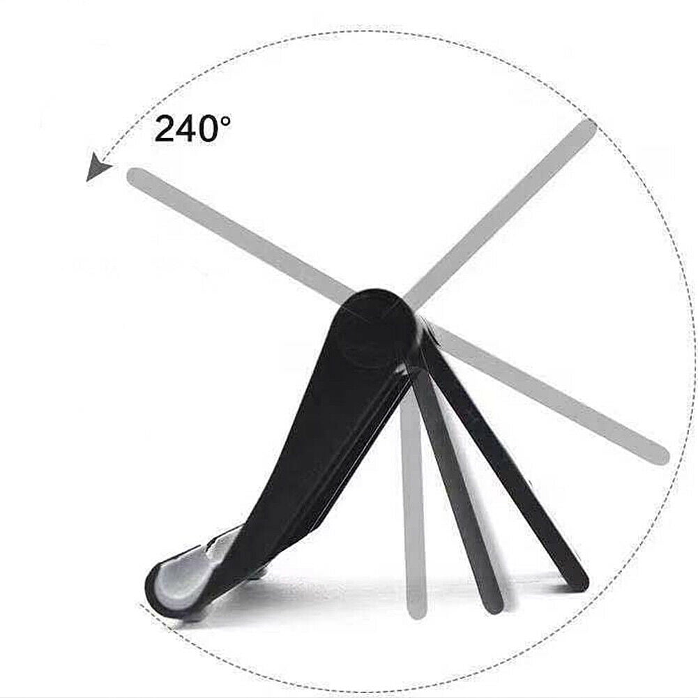 2 Pack Universal Cell Phone Stand Holder Foldable Desk Table Mount Adjustable - Image 2