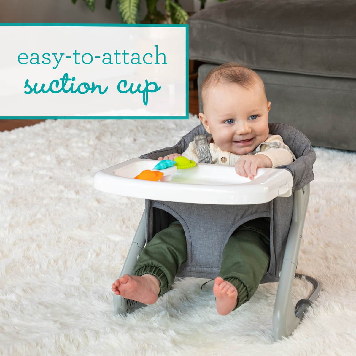 Silicone Bath Pop Spinner, for Babies 6-12 Months, Multicolor, 3-Pack - Image 4